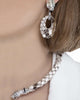 Leopard Natural Python Choker- Leopard choker necklace- womens skull jewelry