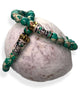 Skull Green Beads Bracelet for women and men